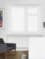 Crystalline White 89mm Vertical Blind Replacement Slats