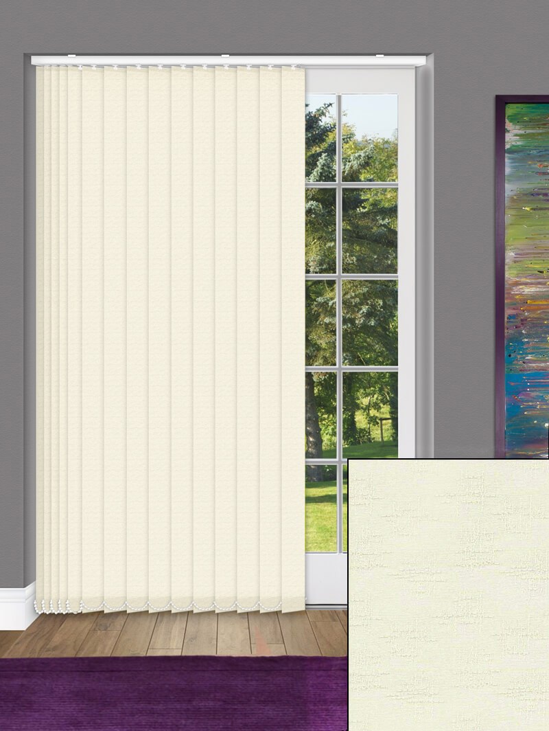 Hopscotch Cream 89mm Vertical Blind Replacement Slats