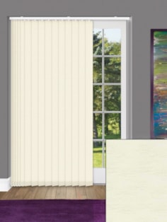 Hopscotch Cream 89mm Vertical Blind Replacement Slats