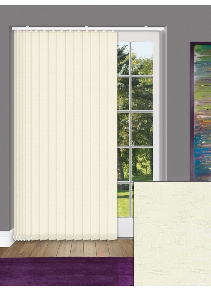 Hopscotch Cream 89mm Vertical Blind Replacement Slats