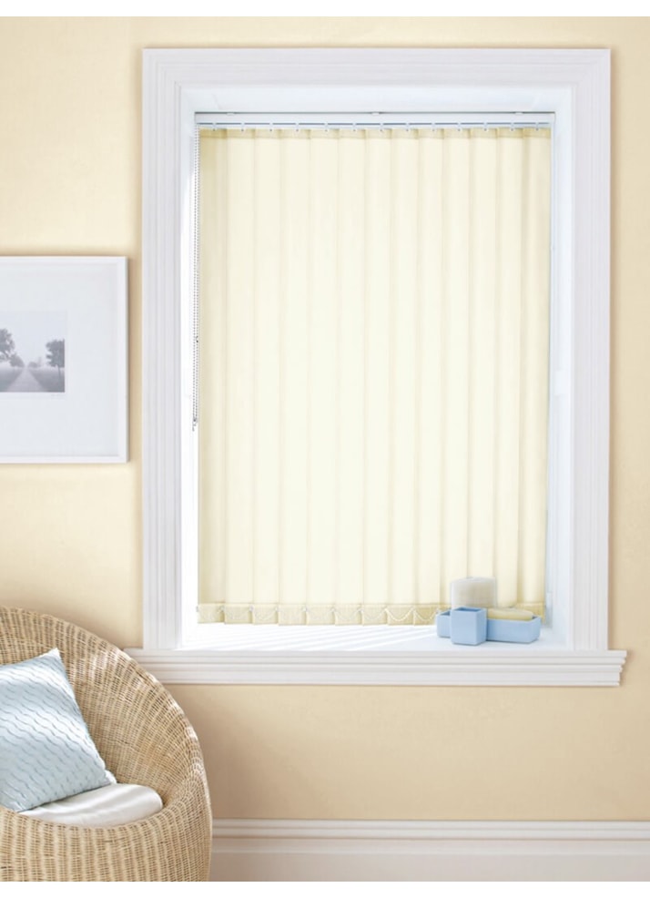 Buttercream 89mm Daylight Vertical Blind