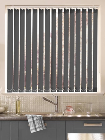 Granite 89mm Daylight Vertical Blind