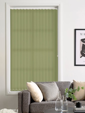 Green Tea 89mm Daylight Vertical Blind