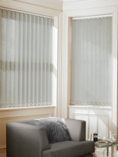 Light Smoke 89mm Daylight Vertical Blind