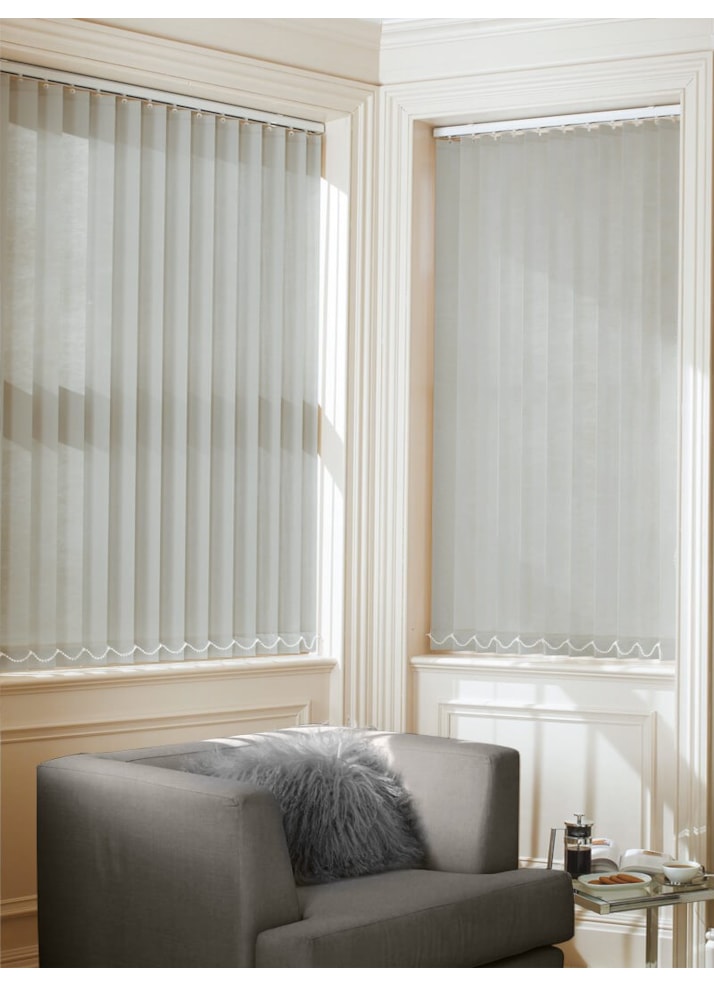 Light Smoke 89mm Daylight Vertical Blind