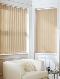 Beige Beauty Daylight 89mm Vertical Blind Replacement Slats