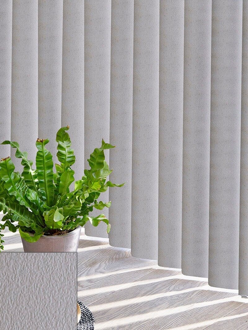 Embossed Rock 89mm Rigid PVC Vertical Blind Replacement Slats