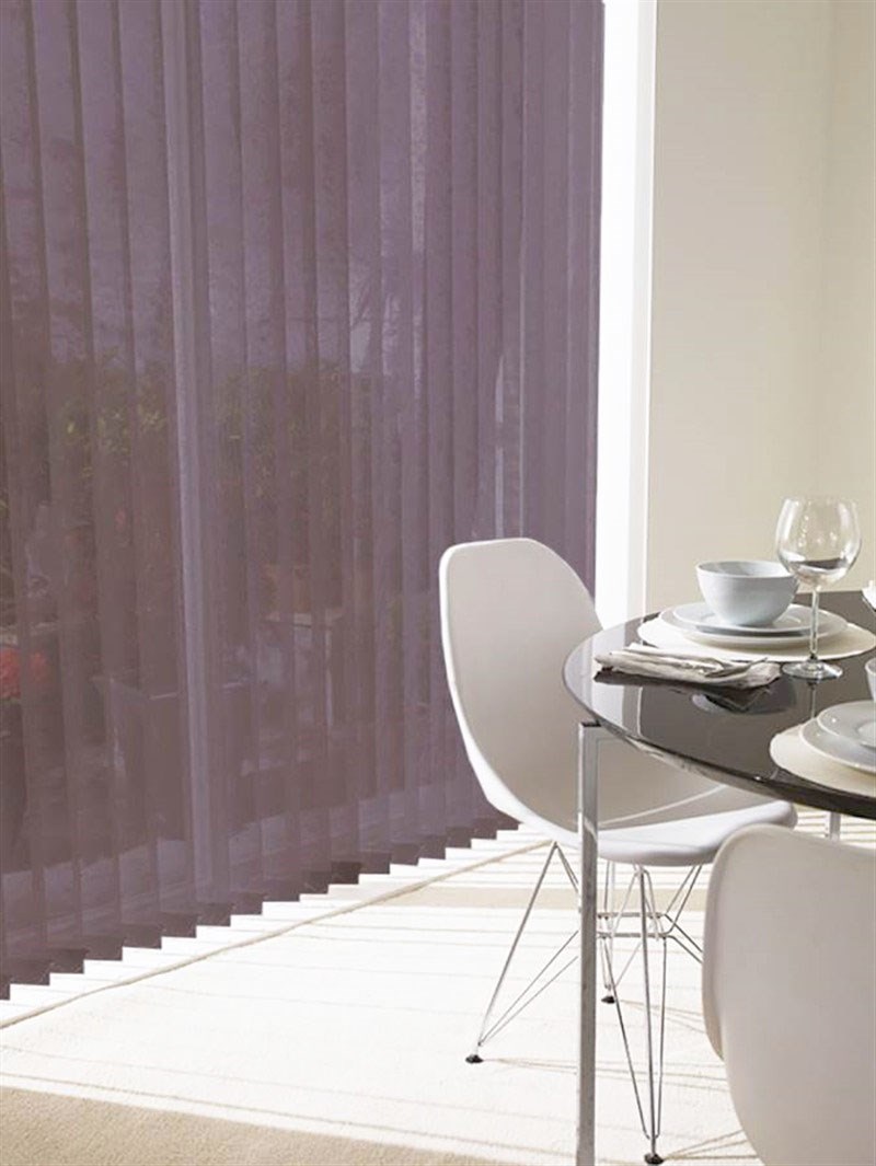 Purplestone 89mm Sheer Vertical Blind