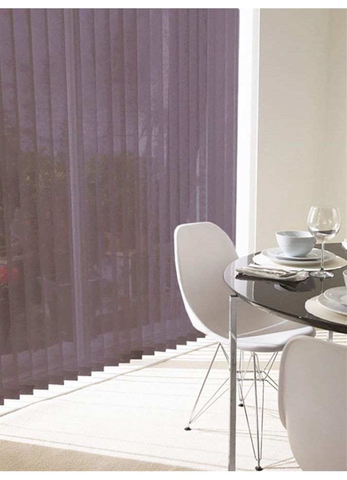 Purplestone 89mm Sheer Vertical Blind