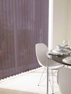 Purplestone 89mm Sheer Vertical Blind Replacement Slats