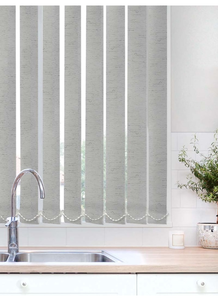 Contrast Graphite Waterproof 89mm Vertical Blind