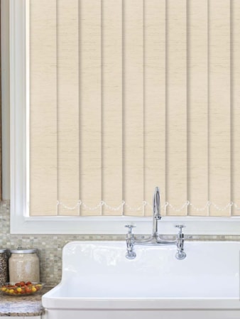 Contrast Stone Waterproof 89mm Vertical Blind