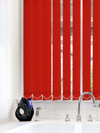 Scarlet Waterproof 89mm Vertical Blind Replacement Slats