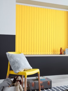 Cornmeal 89mm Blackout Vertical Blind