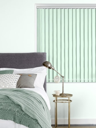 Dewy Green 89mm Blackout Vertical Blind