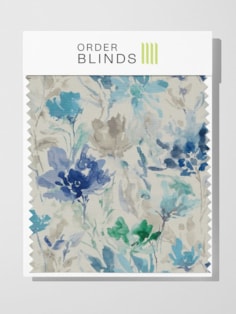 Water Meadow Cobalt Roman Blind