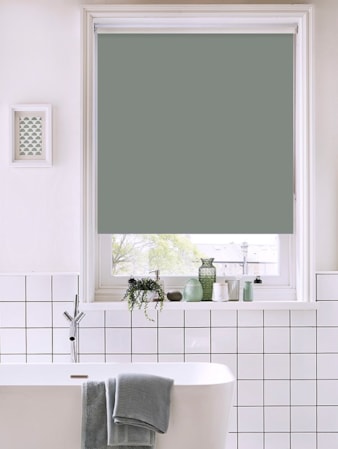 Wishing Well Bathroom Roller Blind