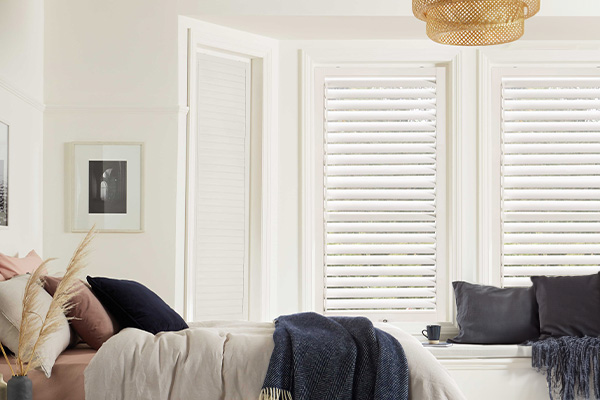 Cotton White Perfect Fit Shutters