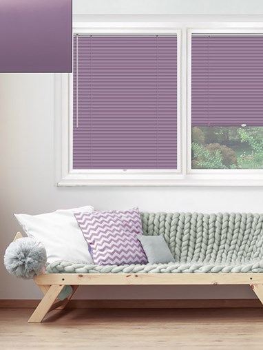 Matte Plum 25mm Perfect Fit Venetian Blind