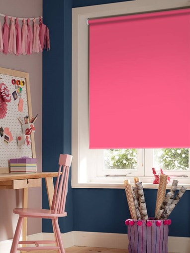 Guava Blackout Spring Loaded Roller Blind