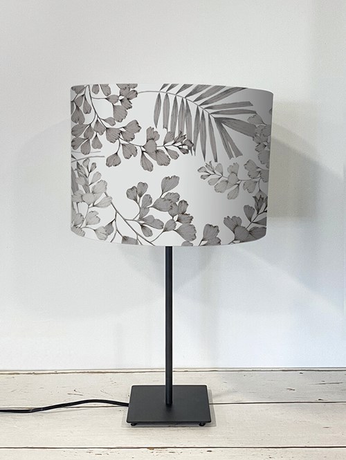 Maidenhair Dove Grey Lampshade