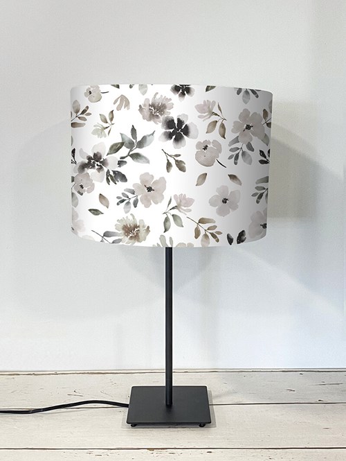 Wildflower Grey Lampshade