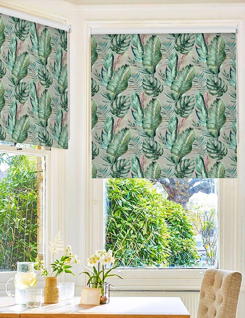 Botanica Moonlight Floral Roller Blind