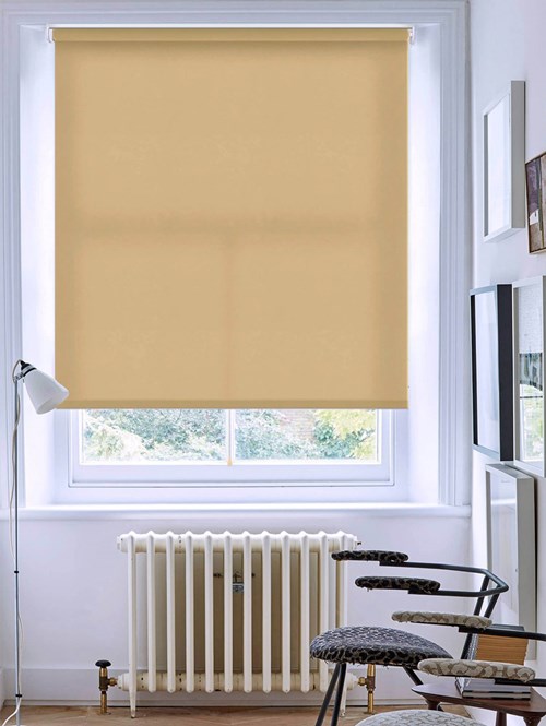 Nougatine Premium Daylight Cordless Spring Loaded Roller Blind