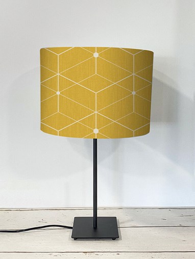 Illusion Yellow Lampshade