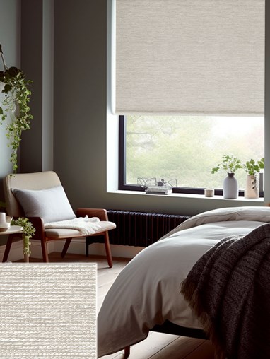 Tokyo Taupe Blackout Thermal Roller Blind