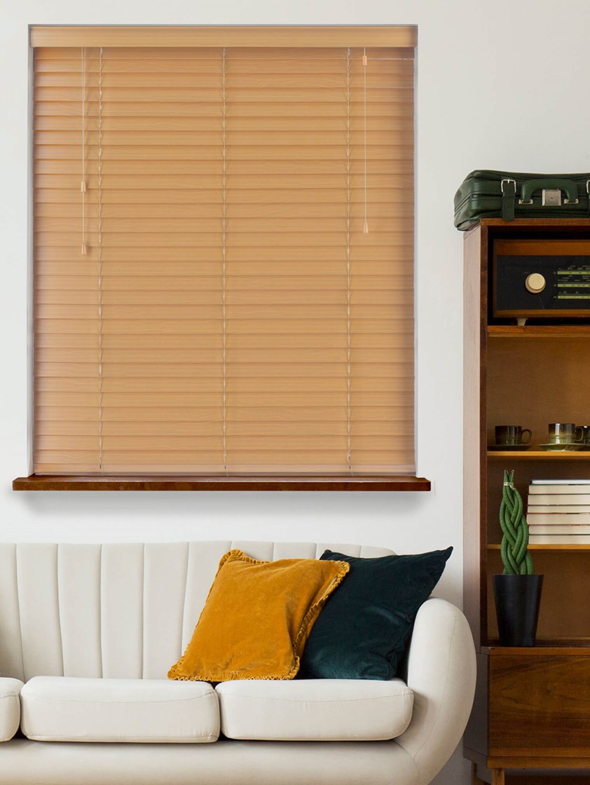 Oak Real Wood Wood Venetian Blind